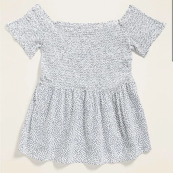 Smocked Off-the-Shoulder Top for Women Large - Picture 4 of 6